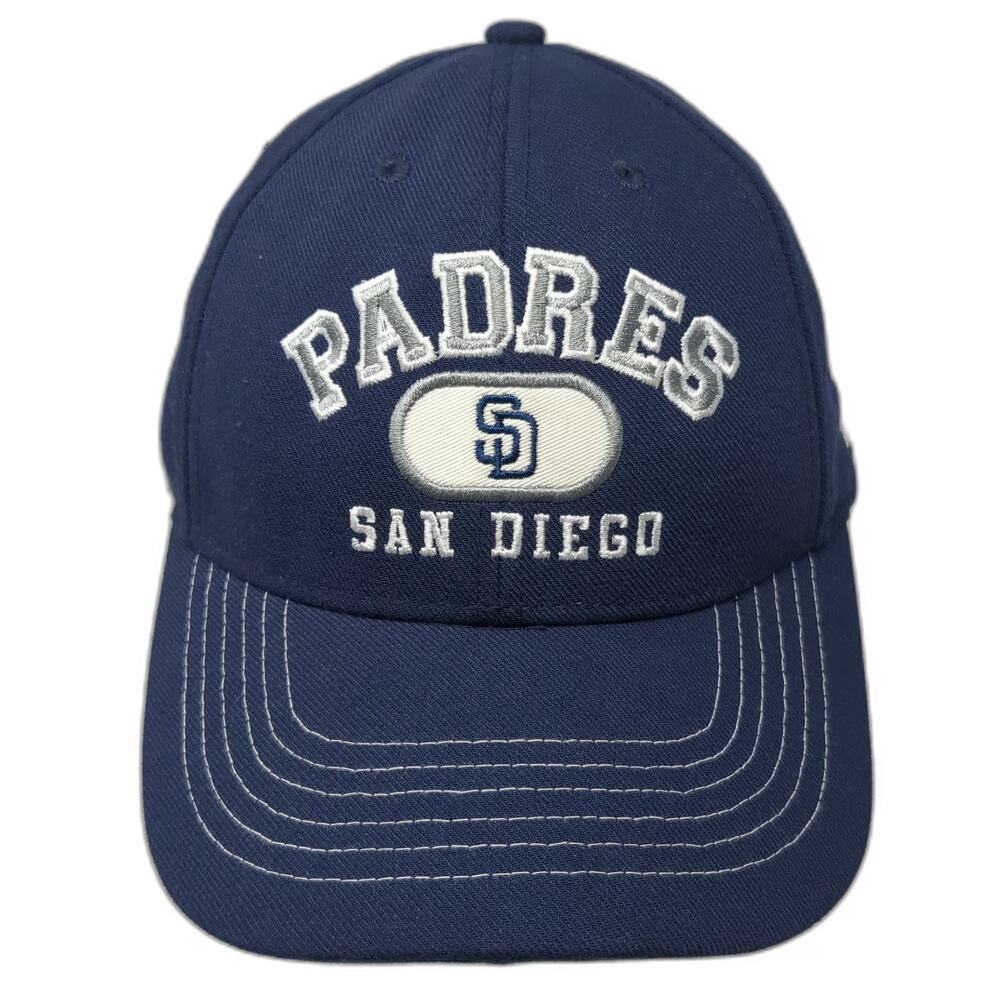 San Diego Padres MLB Fan Favorite Baseball Cap Blue OSFM Adjustable Strap Hat